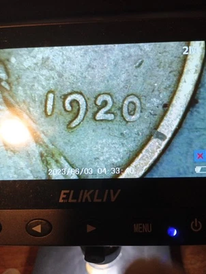 VERY RARE, 1920  Lincoln Wheat Penny “L” in Liberty Touching Rim, no mint mark. - Image 1 of 4