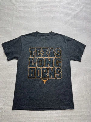 Section 101 Majestic Texas Longhorns Football Shir Short Sleeve NCAA L Gray - Image 1 of 4