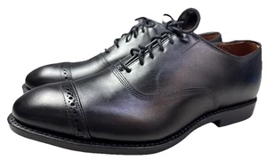 Allen Edmonds Fifth Avenue Oxford 9 3E in pelle con punta a cappuccio 9 g nero 3 g - Foto 1 di 14