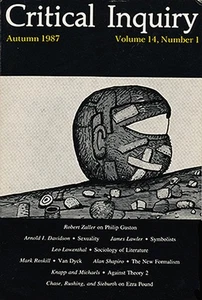 Critical Inquiry (Autumn 1987: Volume 14, Number 1) - Picture 1 of 1