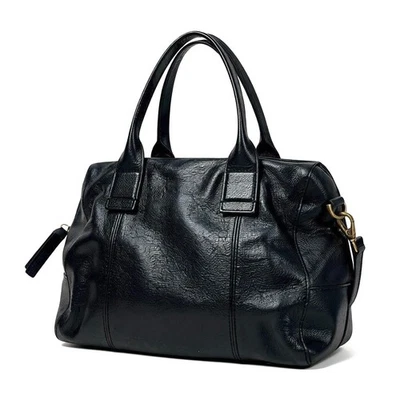Bolso Bandolera FOSSIL Jori Cuero Negro Grande Minimalista Precio de venta sugerido por el fabricante $268 Foto 1 de 4