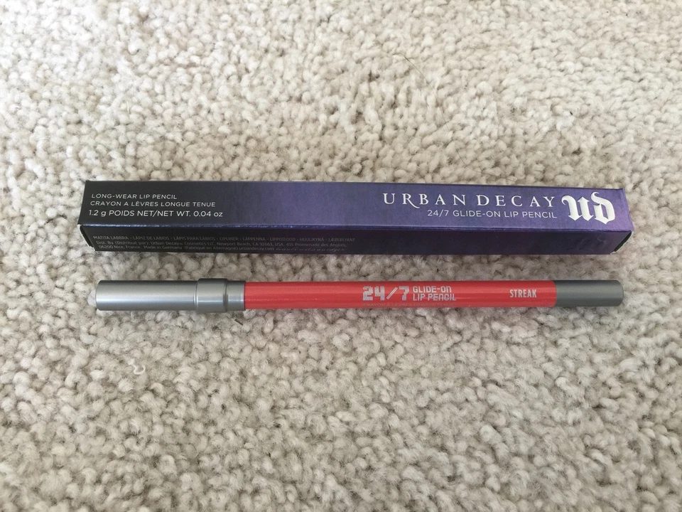 NIB UD Urban Decay 24/7 Glide-On Long Wear Lip Pencil Streak Full Size NEW - Image 1 of 1