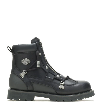 Harley-Davidson Brake Light Flash De D96274 Mens Black Motorcycle Boots - Image 1 of 4