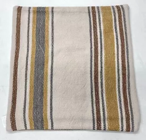 NEW Pottery Barn Glenfield Striped 24 x 24" Pillow Cover~Multicolor - Picture 1 of 3