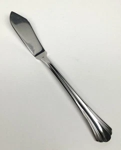 ARGENT ORFEVRES / Hampton "GERTRUDE" Stainless MASTER BUTTER KNIFE 18/10 Glossy - Picture 1 of 2
