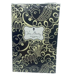 Vera Bradley Babysitter Nanny While We're Away Note Pad Set NIP BOHO Black New - Picture 1 of 9