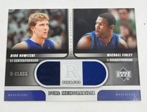 2004-05 Upper Deck R-Class R Tifacts Dual Memorabilia #R2-NF Nowitzki Finley - Picture 1 of 2