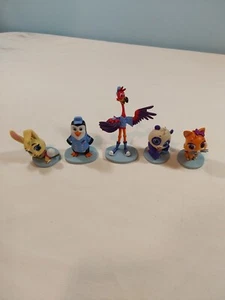 Lot of 5 T.O.T.S. Animals Action Figures Figurines Freddy The Flamingo Loose - Picture 1 of 11