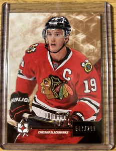 2014-15 Ultimate Collection JONATHAN TOEWS Base #21 47/299 CHICAGO BLACKHAWKS