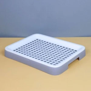 25x19,5x3CM Wurf box Plastik Harn becken Ecke Tablett Toilette Kleine Tiere - Bild 1 von 6
