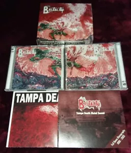 CD BRUTALITY The Demos 2011 Box Set 3 cd, 1 dvd, poster, booklet Area Death OOP - Picture 1 of 7