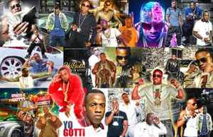 YO GOTTI Collage Poster - Picture 1 of 3
