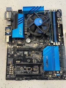 ASROCK Z97 EXTREME6 Gaming Motherboard Intel For Parts - Bild 1 von 7