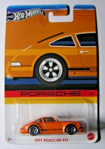 Hot Wheels - Porsche 911 1971 - Arancione - Porsche Serie 2024 - Scheda lunga - HRW57 - Foto 1 di 2