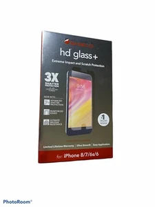 Zagg Invisible Shield HD Glass+ per Apple iPhone 6/6s/7/8 Sigillato NUOVO - Foto 1 di 2