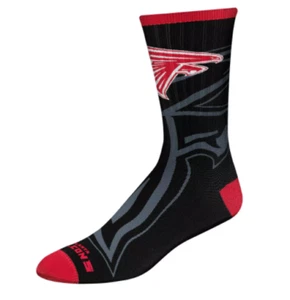 Atlanta Falcons Football Tone Black Deuce Crew Socks - Picture 1 of 1