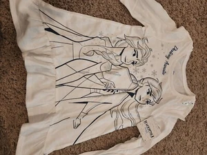 New With Tags Disney Frozen Sisters White Sweater Size 8 More Styles Available. - Picture 1 of 2