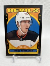 2021-22 OPC O-Pee-Chee Retro Black Border #283 Janne Kuokkanen /100