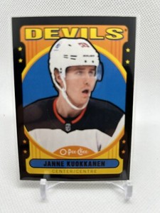 2021-22 OPC O-Pee-Chee Retro Black Border #283 Janne Kuokkanen /100