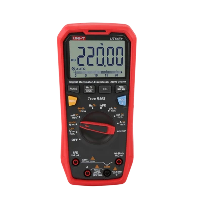 UNI-T UT61E+ Digital Multimeter AC/DC Modern Digital Auto Ranging Multimeter - Image 1 of 4