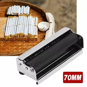 70MM Tobacco Smoke Roller Maker Cigarette Rolling Machine Smoking Accessories - Picture 1 of 11