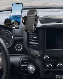 oricarmes Dodge RAM Phone Mount for 2024 Dodge RAM Accessories Custom Fit for... - Photo 1 sur 6