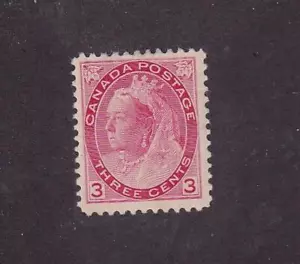 KANADA # 78 VF-MLH Q/VICTORIA 3kt Zahlausgabe Katze Wert $ 120 (Nummer 33) - Bild 1 von 1