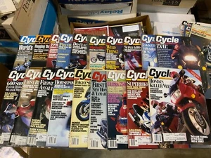 Lot of 40 Issues 1967-1991 Cycle Illustrated Magazine Vintage Motocross TT - Picture 1 of 3