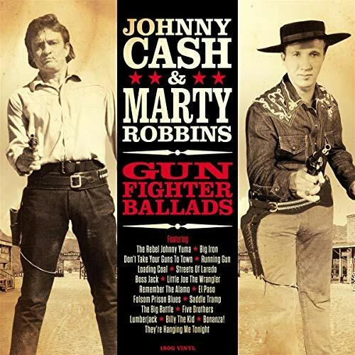 Johnny Cash & Marty Robbins - Gunfighter Ballads [180g Vinyl LP]  [VINYL] - Image 1 of 1