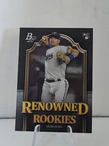 Bowman Platinum 2023 béisbol renombrado novato Josh Jung RC #RR-15 - Imagen 1 de 2