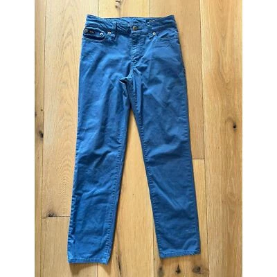 Pantalones chinos POLO RALPH LAUREN para niños talla 10 azul algodón elástico Foto 1 de 4
