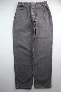 Vintage Women 1980's Lee Jeans Relaxed Elastic Side Waistband USA Sz 14M (30x29) - Picture 1 of 8