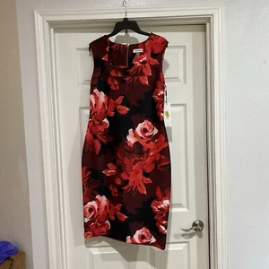 Calvin Klein Kleid neu mit Etikett Größe 12 neu mit Etikett kostenloser Versand Beauty Bodycon - Bild 1 von 9