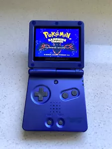 Nintendo Gameboy Advance SP GBA IPS V2 Backlit Lcd Console AGS 101 Kyogre - Bild 1 von 3