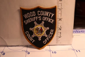 police patch WOOD COUNTY SHERIFF COURT OFFICER WEST VIRGINIA - Bild 1 von 1