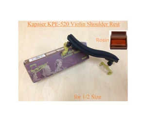 Reposahombros para violín KPE-520 para violín tamaño 1/2-ajustable + almohadilla de espuma densa + colofonia - Imagen 1 de 12