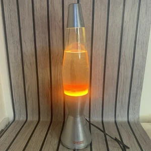 Vintage Mathmos Astro Baby Lava Lamp Retro Orange Tested & Working - Picture 1 of 9
