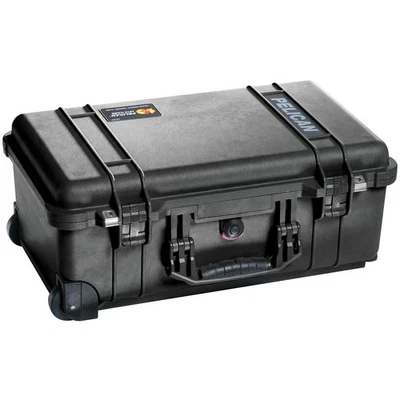Pelican 1510TP Carry-On Case with TrekPak Divider System, Black