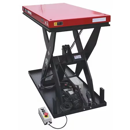 DAYTON 60NH60 Scissor Lift Table 2000 lb Load Capacity 60NH60