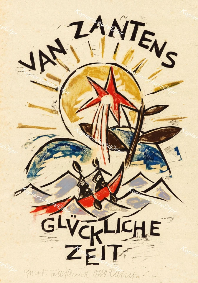 Otto Lange Dresden Laurids Bruun Van Zantens glückliche Zeit Südsee Sezession - Bild 1 von 1