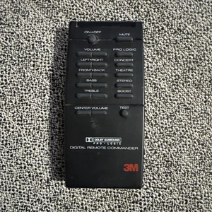 3M Dolby Surround STV Digital 6 Surround Theater nur Fernbedienung - Bild 1 von 3
