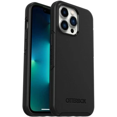 Чехол OtterBox Symmetry для iPhone 13 Pro — черный - Изображение 1 из 4