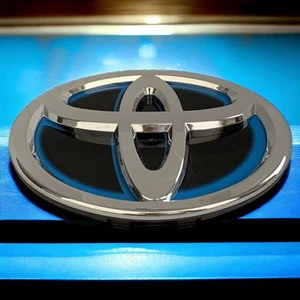 Blue Logo Front Grille Emblem 2013-2016 Toyota Highlander Badge - Picture 1 of 6
