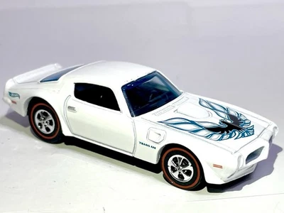 🦅 Coche diecast blanco Pontiac Firebird Redline hecho a medida Hot Wheels 1:64 Foto 1 de 4