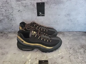 Nike Air Max 95 Premium Black Gold Men's Size 6.5/Women's 8 538416 007 - Picture 1 of 7