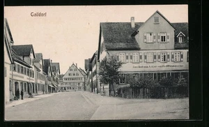Gaildorf, Ansichtskarte, Gasthof zum Adler von Fr. Offenhausser - Picture 1 of 2