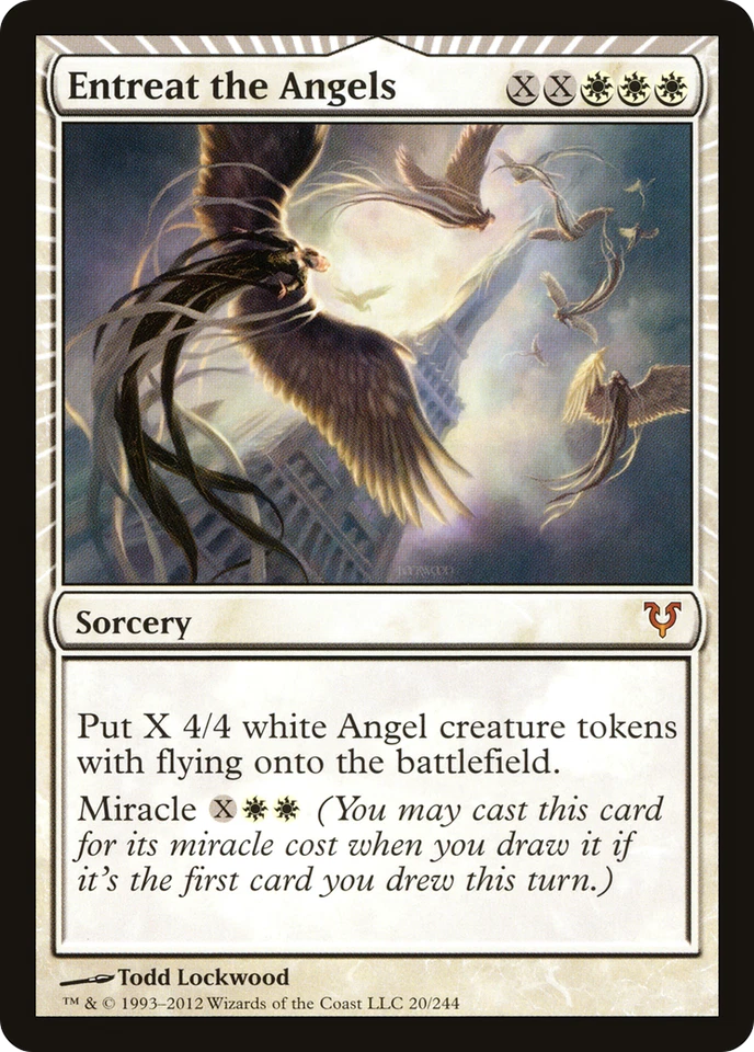 Entreat the Angels #20 (MP) Avacyn Restored AVR Magic MTG - Image 1 of 1