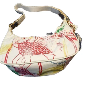NWT Lesportsac LAMB Gwen Stefani Love Angel ICON Hella Hobo Shoulder Bag Charm - Picture 1 of 13