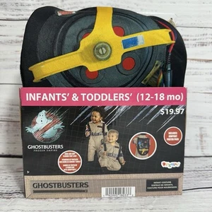 Ghostbusters Infant Toddlers Jumpsuit and Proton Pack Outfit 12-18 Months New - Picture 1 of 7