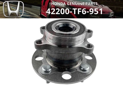 HONDA Genuino Fit Jazz 2007-2013 42200-tf6-951 4x4 Cojinete Trasero Hub Nuevo OEM Foto 1 de 4